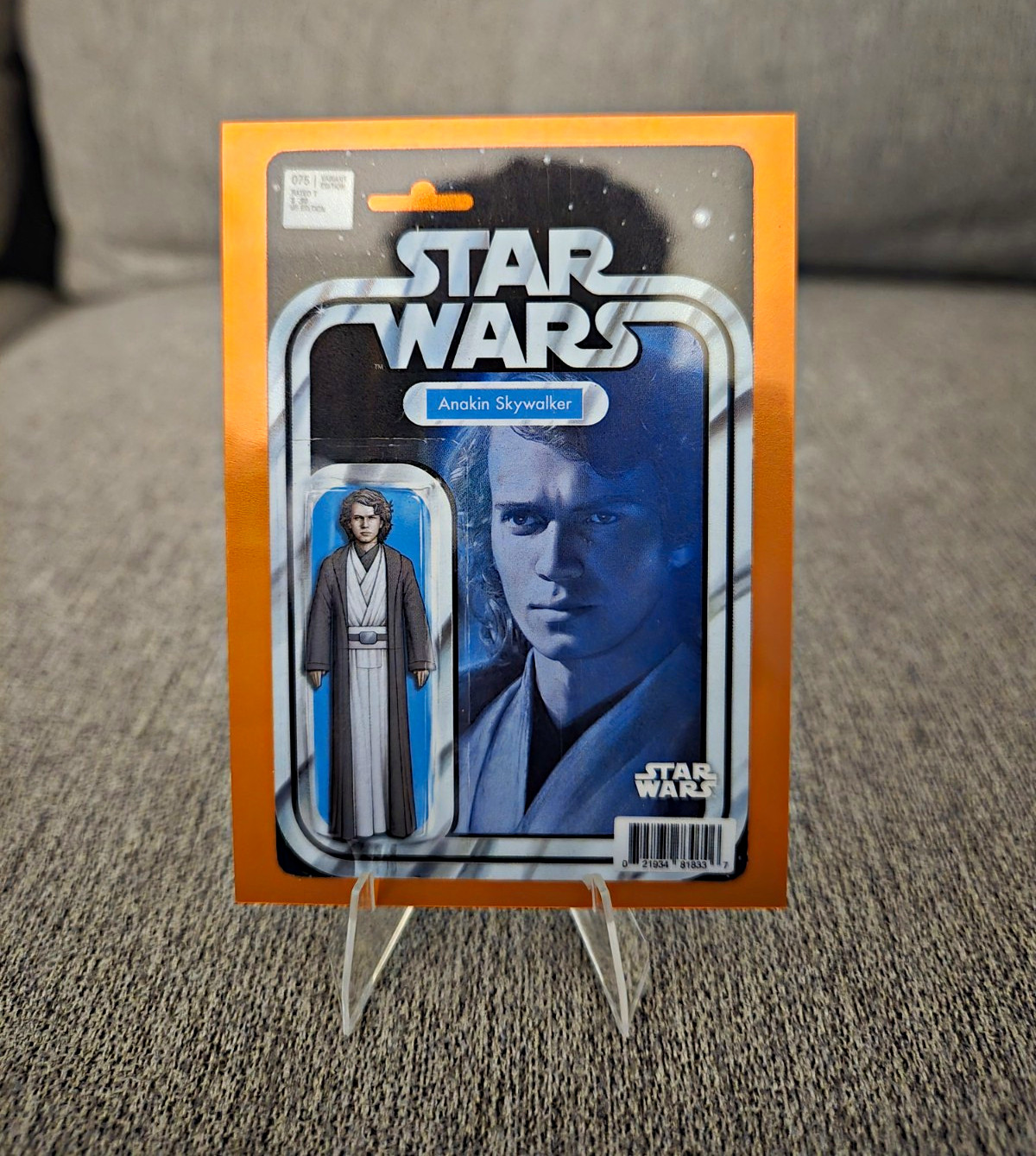 Topps 2025 Star Wars Chrome Comicfractor Anakin Skywalker 18/25 *POTENTIAL PSA10
