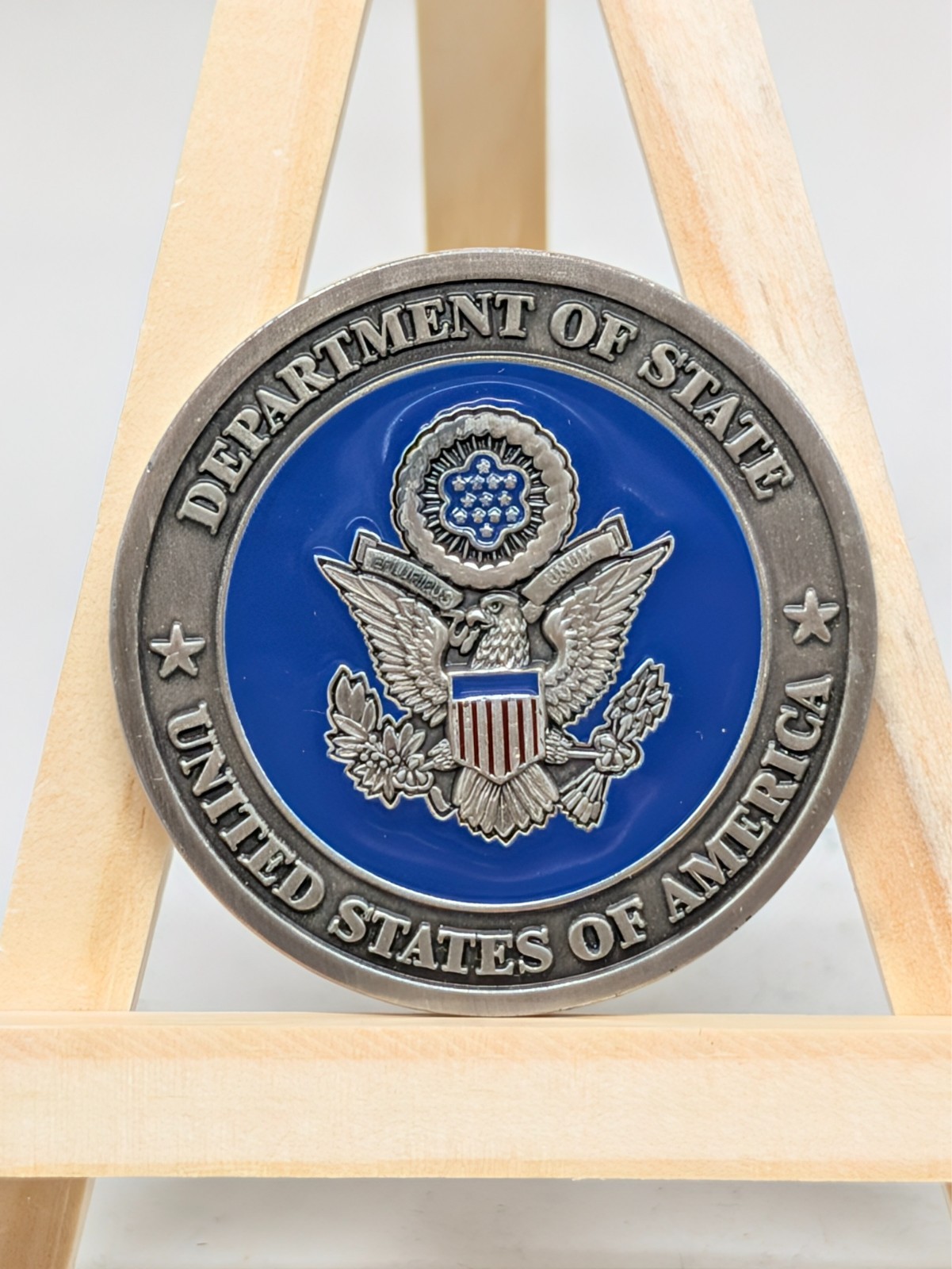 Presented by Secretary of State Challenge Coin Department of State DOS
