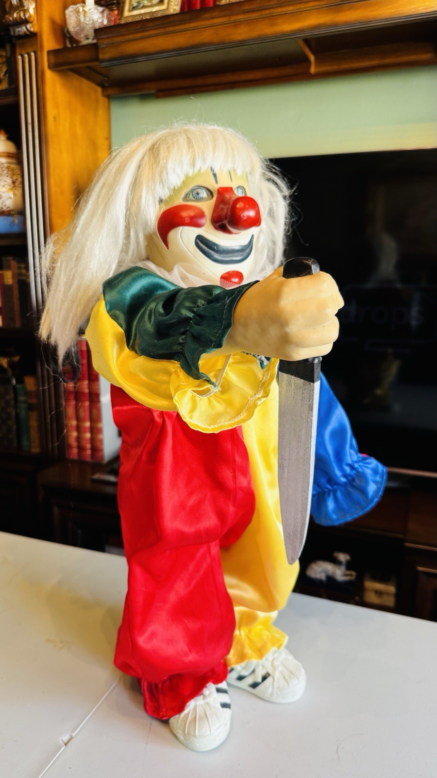 Halloween Young Michael Myers Clown Doll Very RARE As Child Costume 24 Inches Halloween Young Michael Myers Clown Doll Very RARE As Child Costume 24 Inches