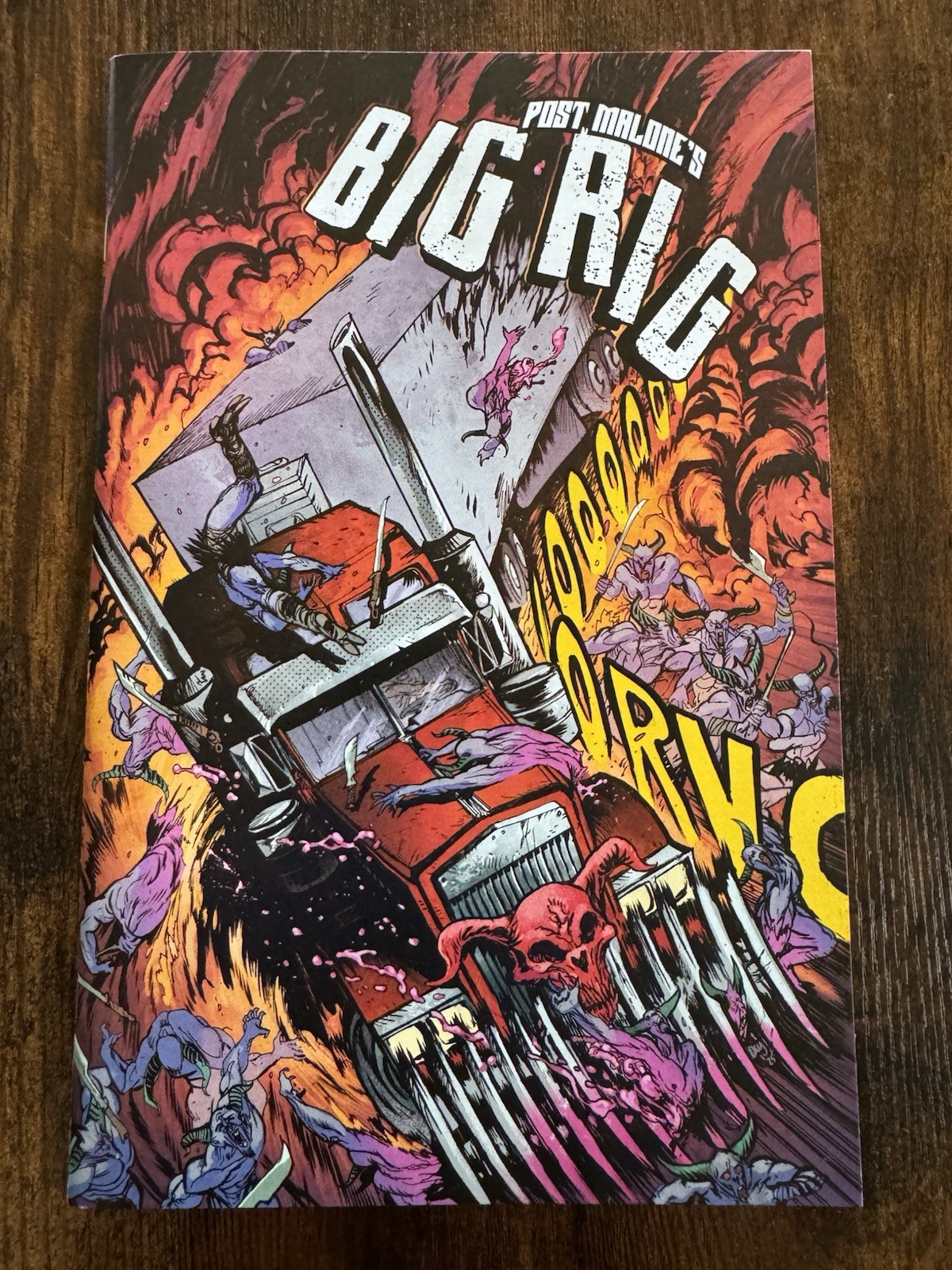 Big Rig #1 Cover G 1:10 Daniel Warren Johnson Variant Comic Book First Print 202