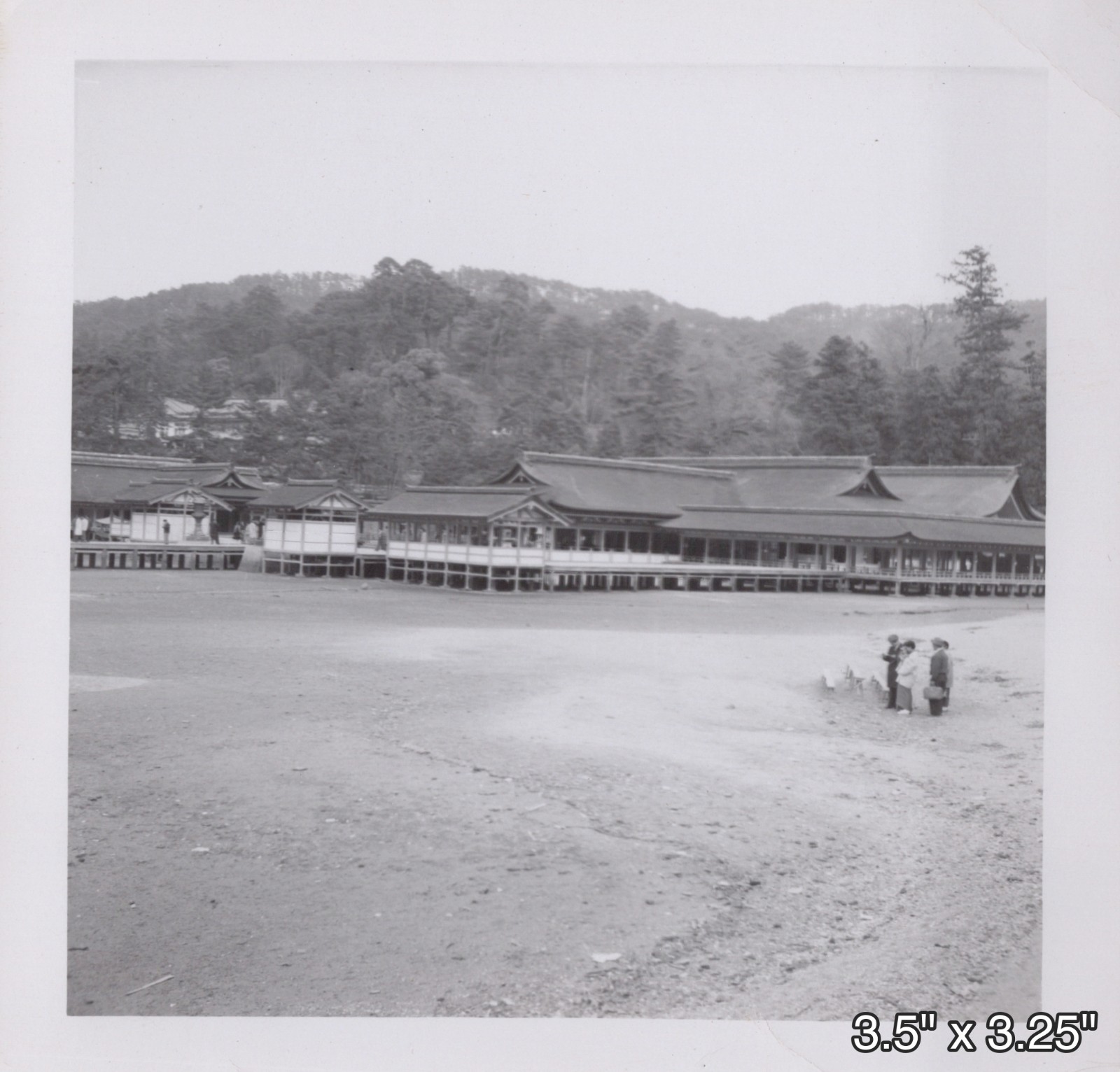 Miyajima Island Japan Hiroshima Beach Pavilion Architecture VINTAGE PHOTO Miyajima Island Japan Hiroshima Beach Pavilion Architecture VINTAGE PHOTO