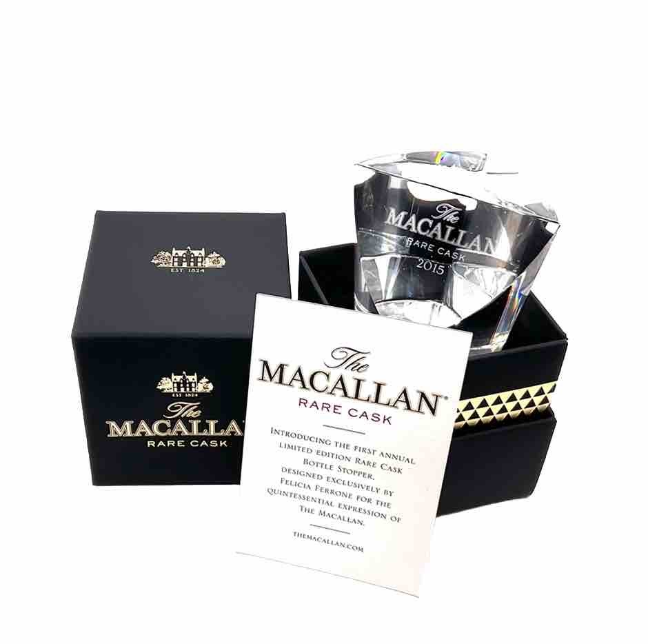The Macallan 2015 First Annual Limited Edition Rare Cask Bottle Stopper