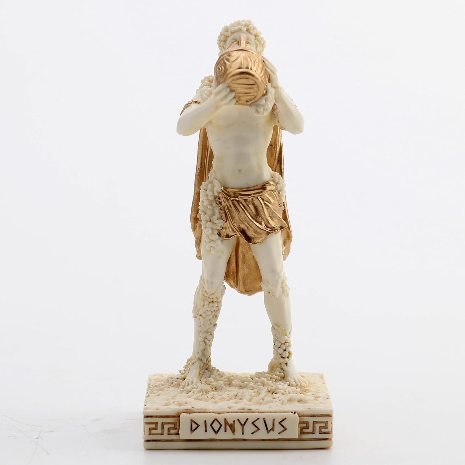 Dionysus Greek God Of Wine Painted Polystone Spiritual & Religious Collectible