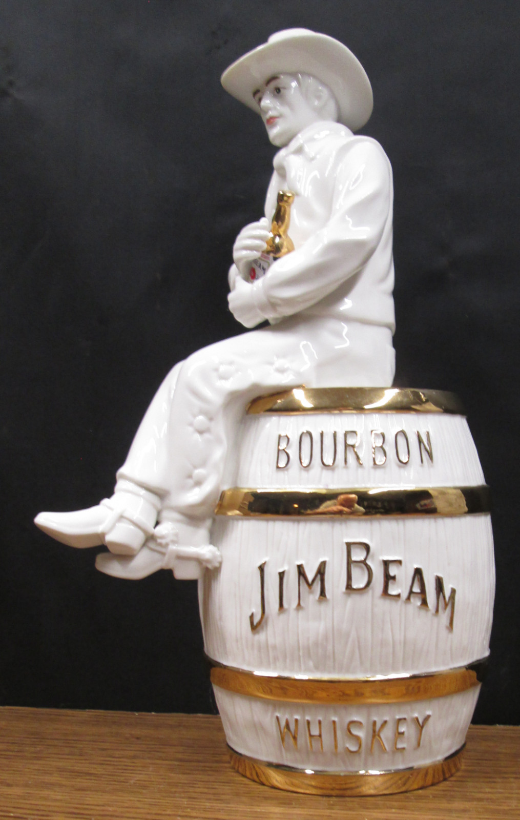 JIM BEAM * IAJBBSC 2011 Cowboy on Jim Beam Barrel 1 of 100