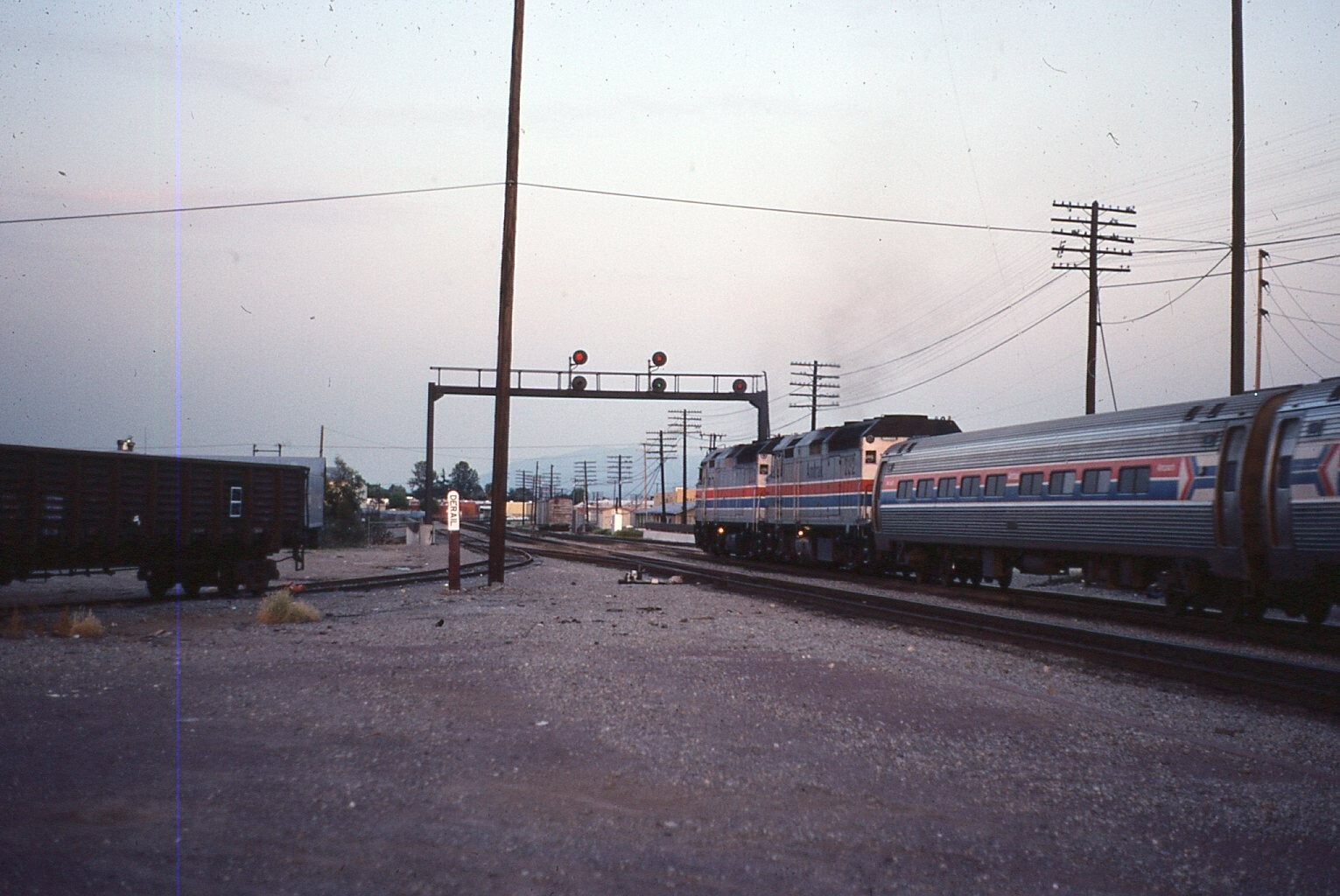 Original Train Slide Amtrak   #10
