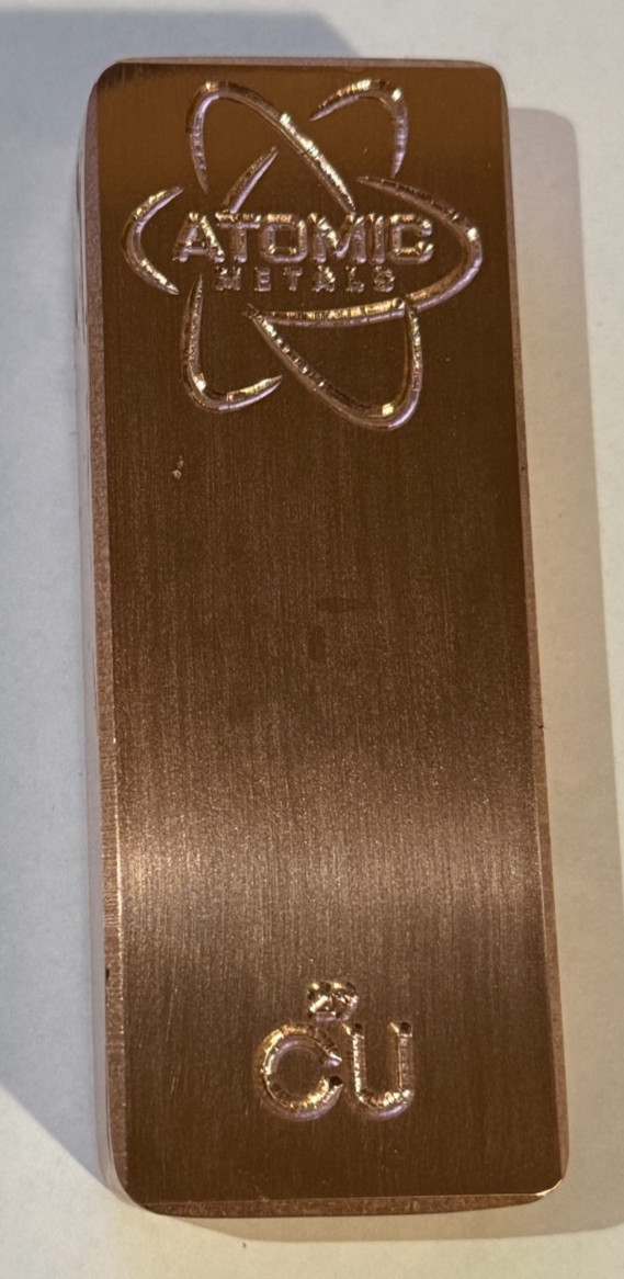 Copper Ingot Bar CU - ORIGIN SERIES Limited Numbered Edition of 25