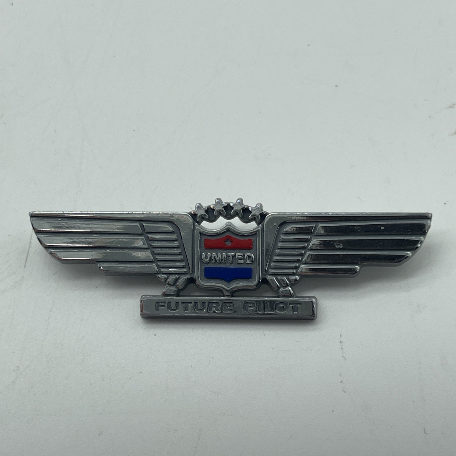 Vintage United Airlines Wings - Future Pilot Pin Chest Pin