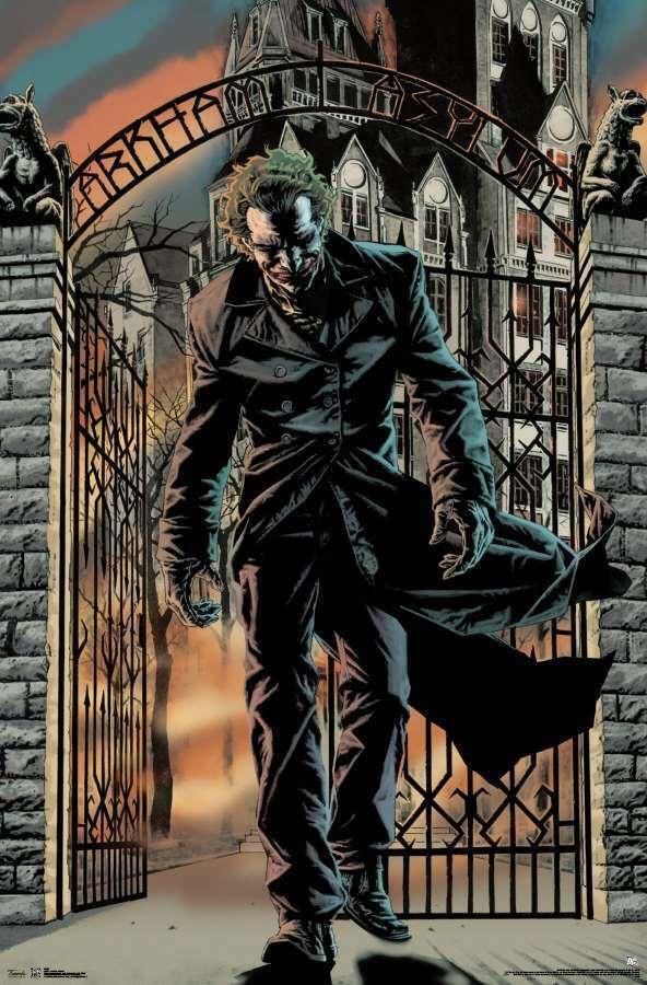 The Joker Arkham Asylum Poster Large 24\