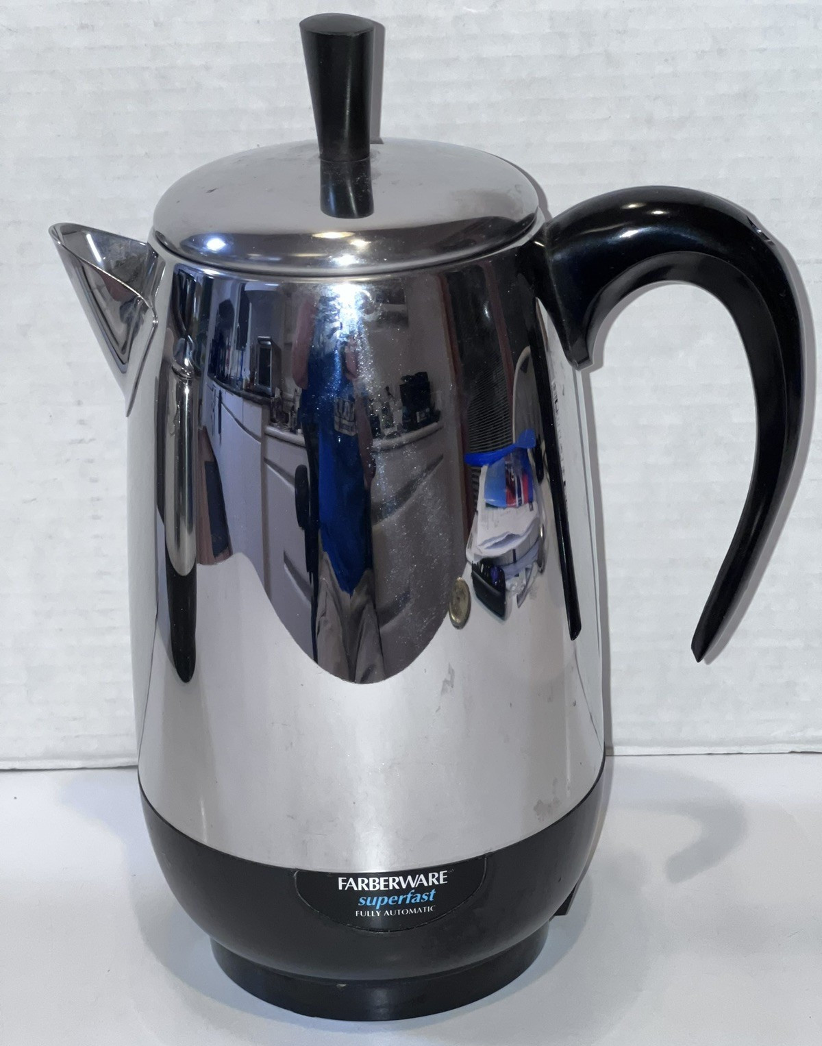 Faberware Superfast 8 Cup Electric Percolator Model FCP 280 A  Tested-Great Cond