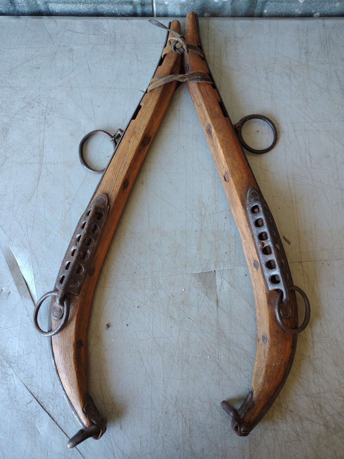 Antique Early 1900's U.S. Hame Co. Horse Hames