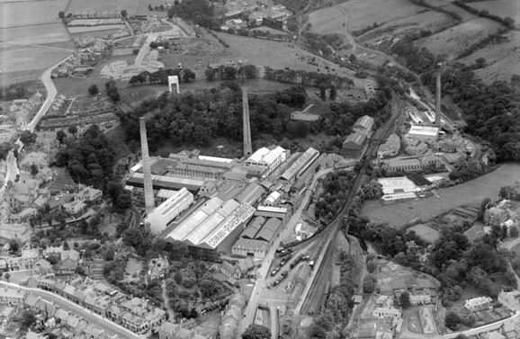 Alexander Cowan and Sons Valleyfield Paper Mill Perth Scotland 1930s OLD PHOTO 6