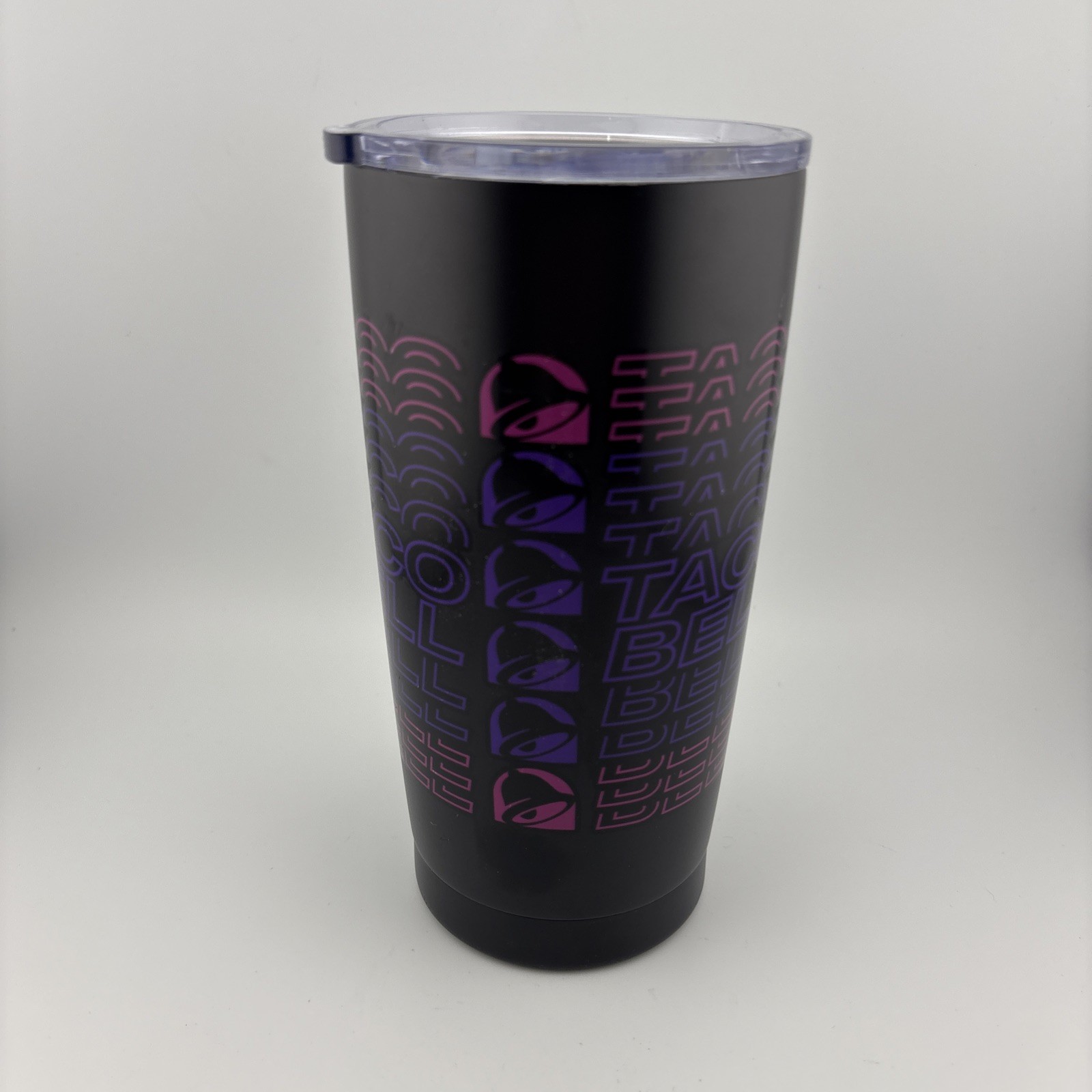 Rare Taco Bell Exclusive Steel Travel Tumbler Employee Tuesday Drop Uniform NWOT