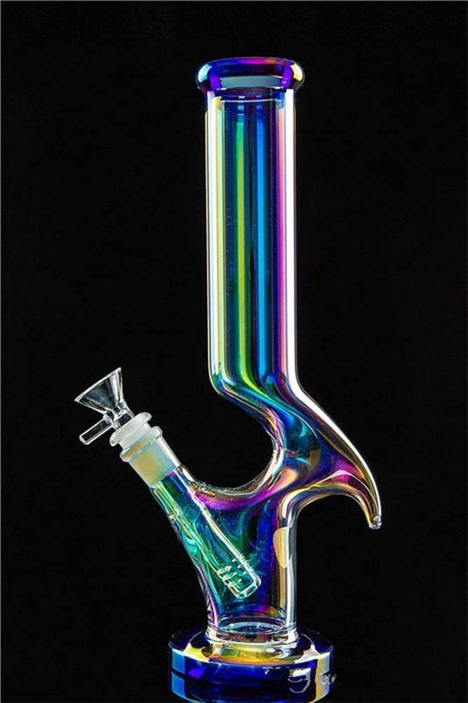 12 inch Heavy Glass Bong Water Pipe Smoking Bong Beaker + 14mm Bowl hookah USA