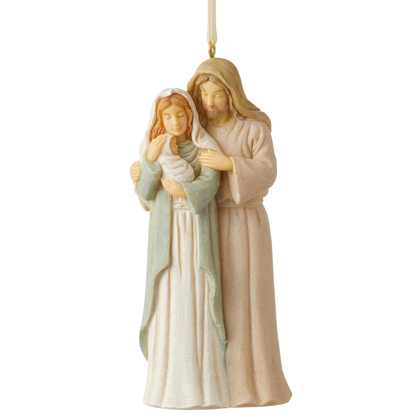 Foundations Holy Family Masterpiece Nativity Christmas Ornament 6013131 New