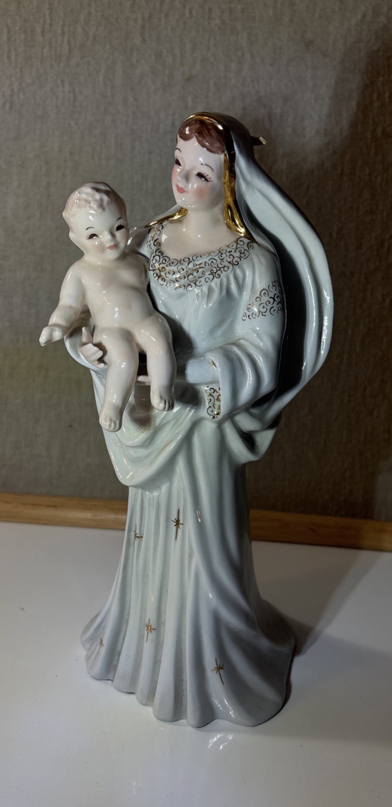 1949 Florence Ceramic Madonna and Child Please Read Description Extremely Rare