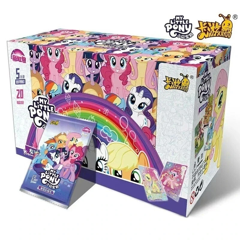 NEW Kayou My Little Pony Friendship Anime Collection Trading Card Box Wave 2+3+4