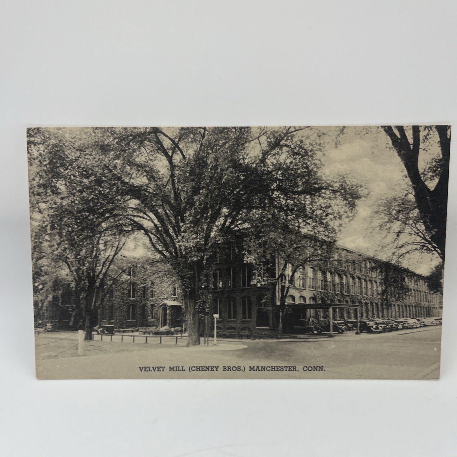 Velvet Mill , Manchester, Conn. Postcard Velvet Mill , Manchester, Conn. Postcard