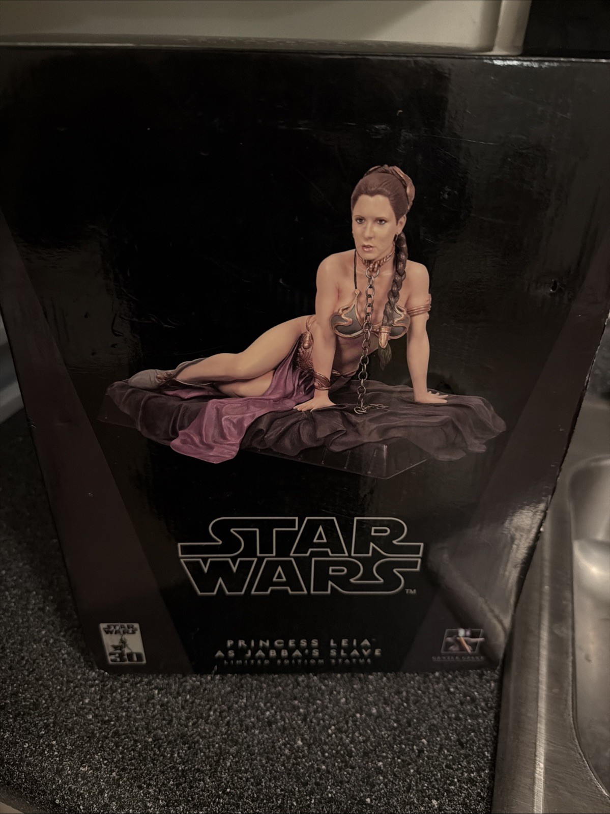 Star Wars Princess Leia As Jabbas Slave Limited Edition Statue 