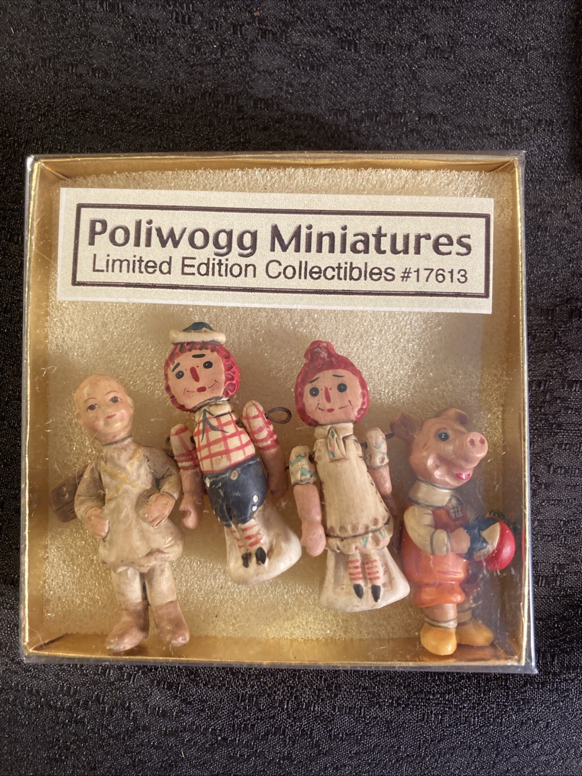 VTG Miniatures Poliwogg 2” LIMITED EDITION # 17613 Rare dollhouse figures W box VTG Miniatures Poliwogg 2” LIMITED EDITION # 17613 Rare dollhouse figures W box