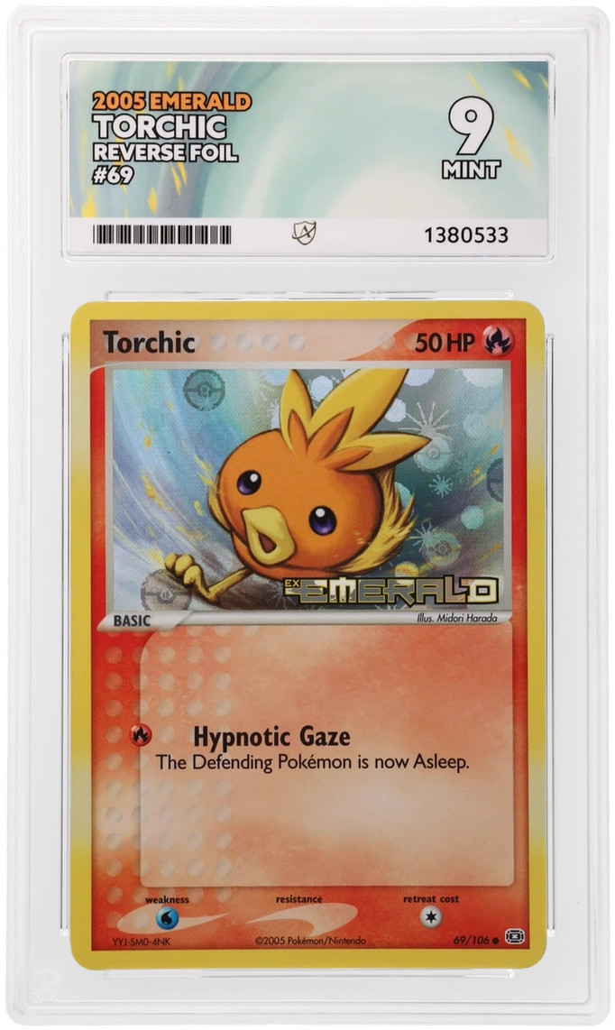 ACE 9 TORCHIC 69/106 | EX Emerald Reverse Holo Pokemon Card