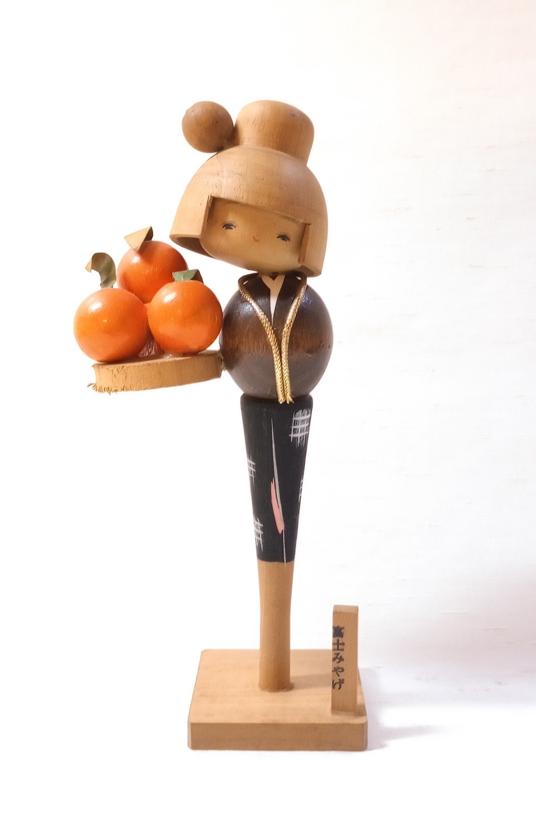 Vintage Japanese creative SOSAKU kokeshi doll 17.5cm 6.9\