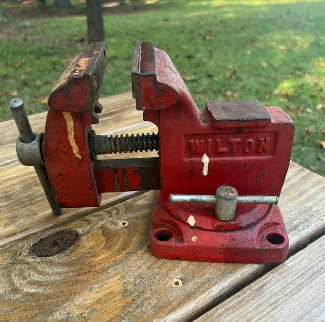 Vintage Wilton 3.5-Inch Bench Top Vise