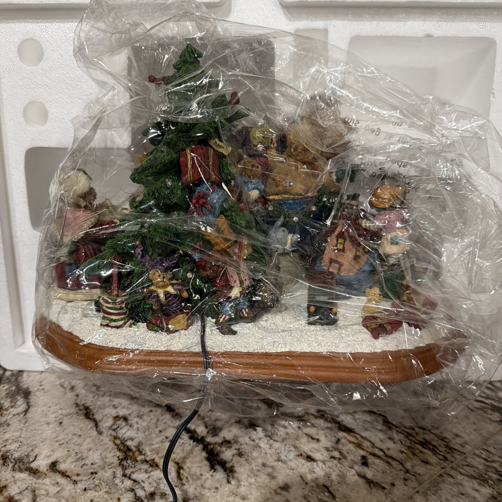 The Boyds Bears Chrismast Sleigh OPEN BOX