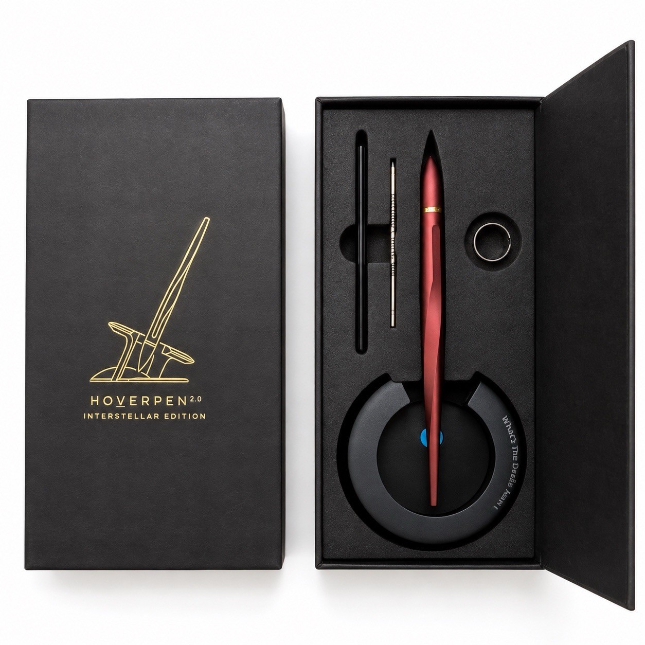 Novium Hoverpen 2.0 Interstellar Edition Mars Magma Red Magnetic Floating Pen Novium Hoverpen 2.0 Interstellar Edition Mars Magma Red Magnetic Floating Pen