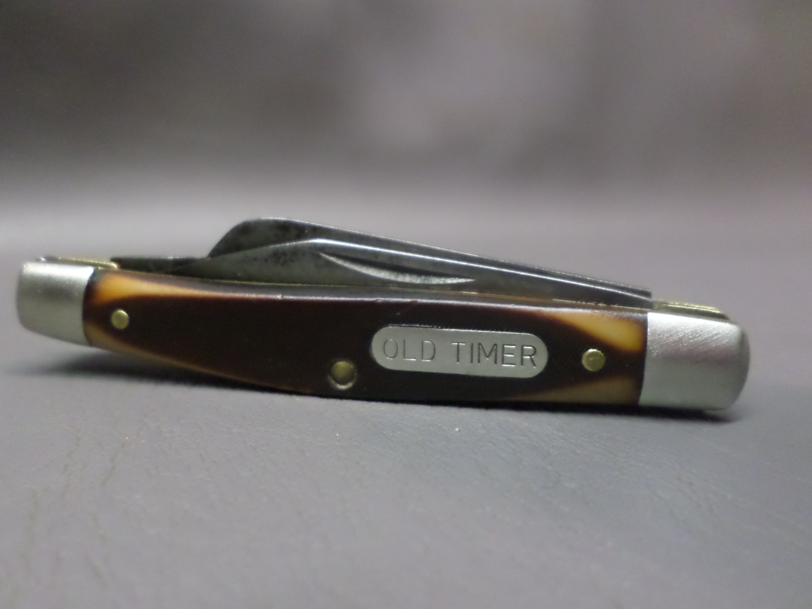 VINTAGE SCHRADE WALDEN U.S.A. N.Y. 340 T STOCKMAN POCKET KNIFE - OLDER KNIFE