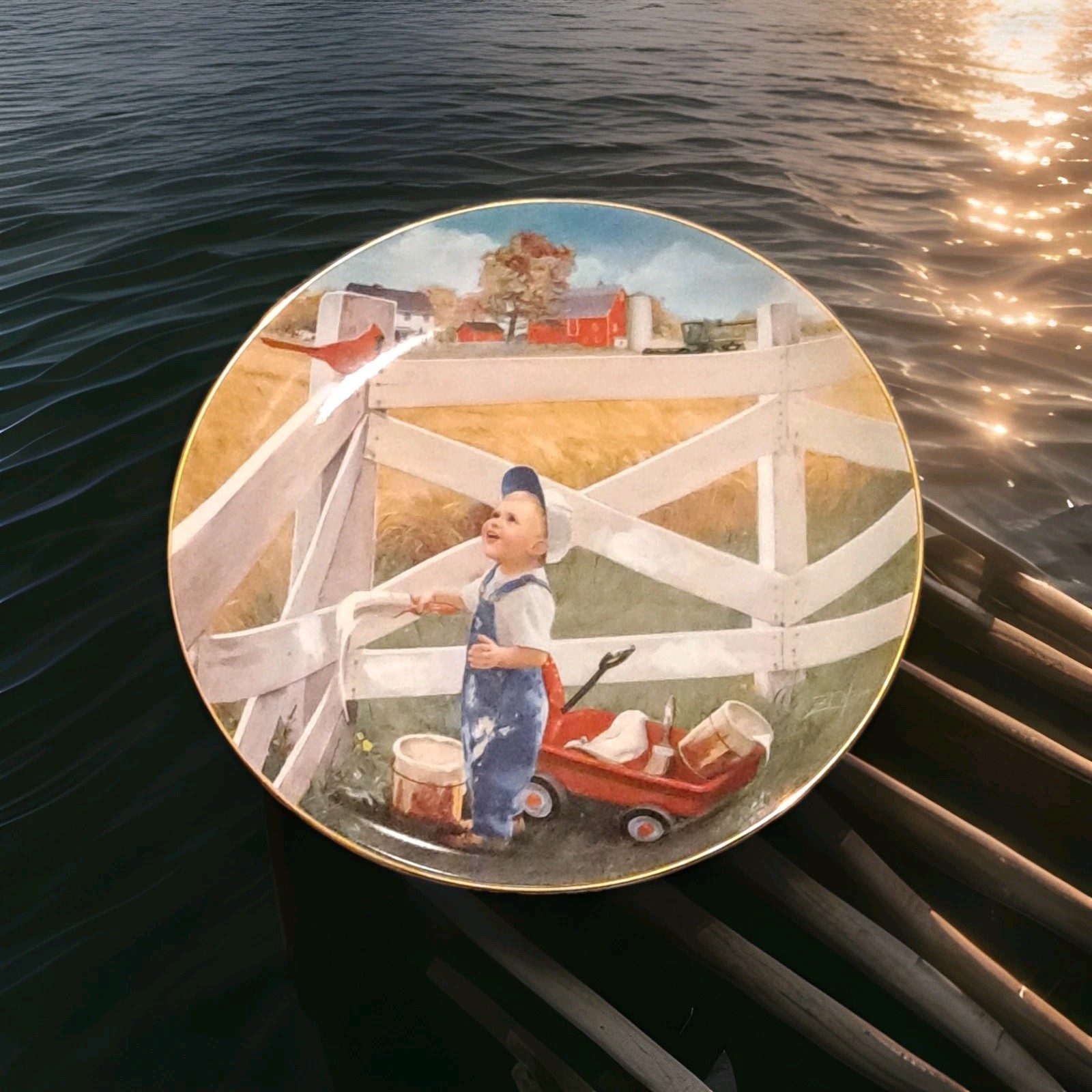 MORNING SONG by DONALD ZILAN from THE DANBURY MINT-C9676