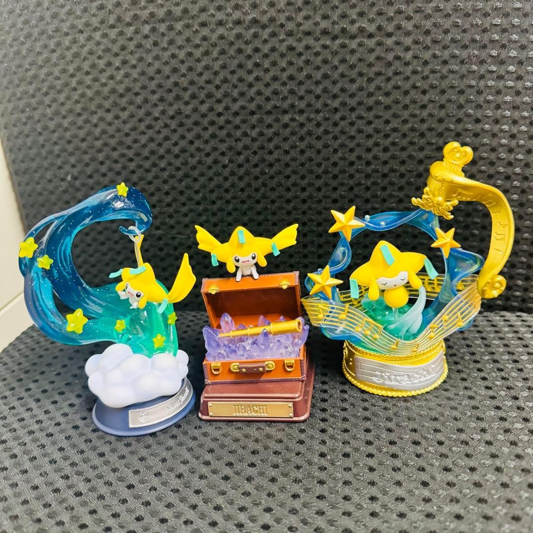 ReMent Pokemon Jirachi Figure Lot 3 Collectible 15+ ReMent Pokemon Jirachi Figure Lot 3 Collectible 15+