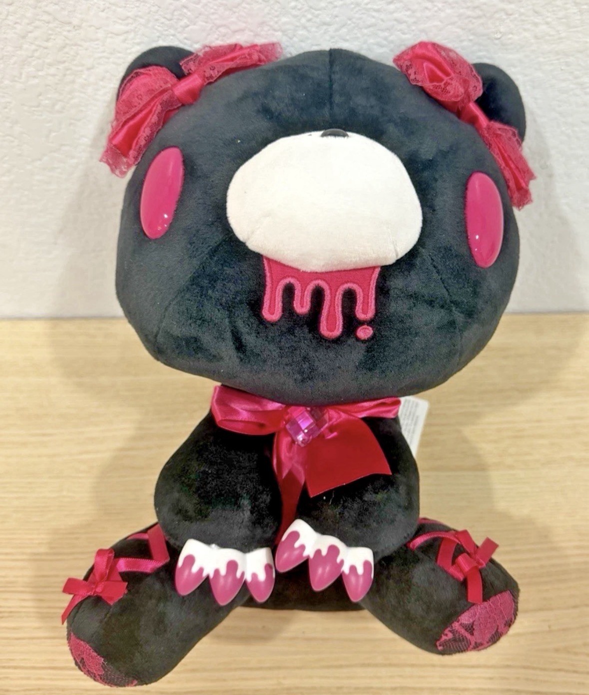 Gloomy Bear Chax GP Lace Up Black Ver. 12” Plush TAITO Limited Edition NWT Gloomy Bear Chax GP Lace Up Black Ver. 12” Plush TAITO Limited Edition NWT