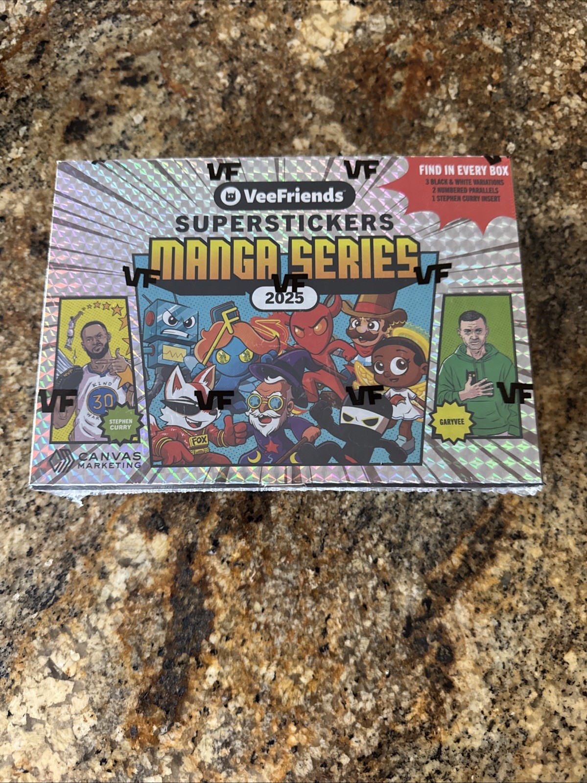 2025 Veefriends Super Stickers Manga Series Sticker Hobby Box New Factory Sealed