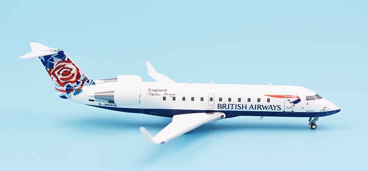 British Airways 'Chelsea Rose' Bombardier Canada CRJ-200LR G-MSKN NG Models1:200