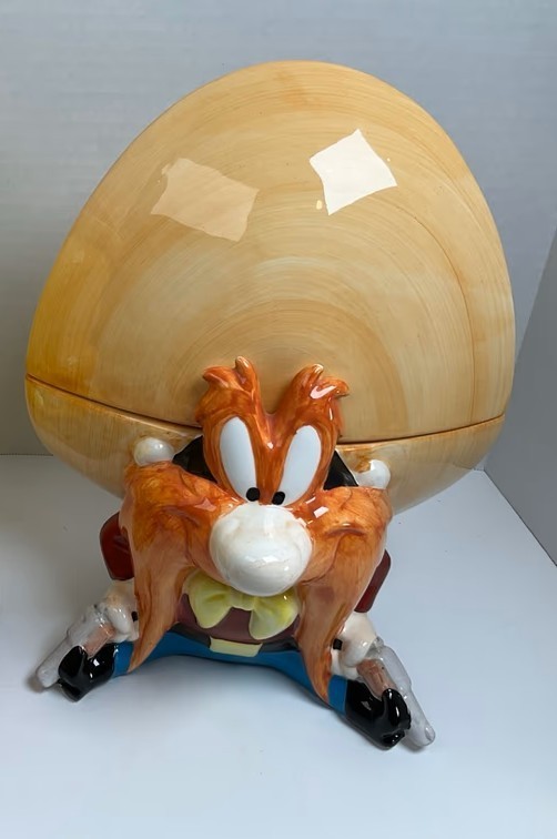 Warner Bros Looney Toons Yosemite Sam Cookie Jar Warner Bros. Warner Bros Looney Toons Yosemite Sam Cookie Jar Warner Bros.