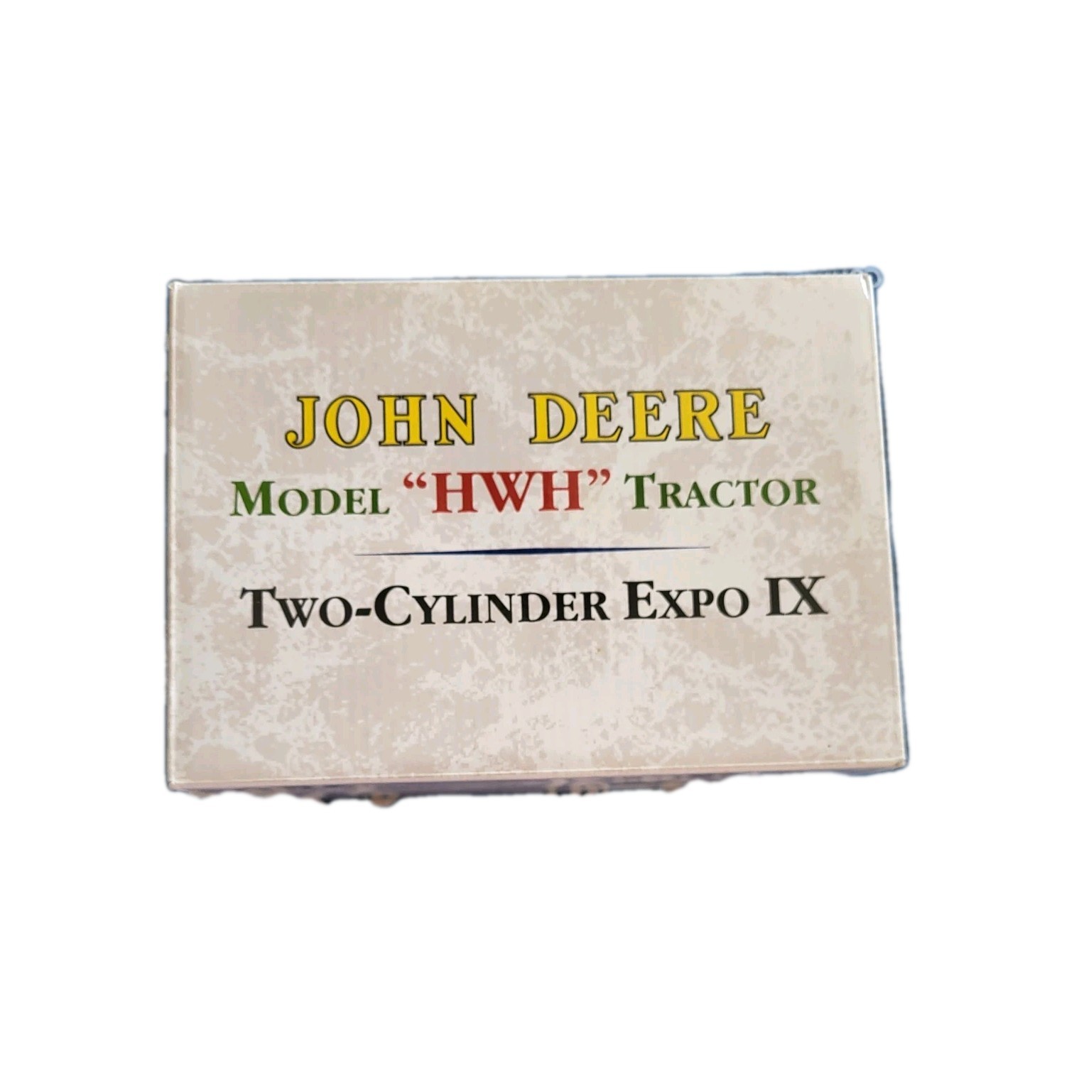 John Deere Model HWH Tractor Two-Cylinder Agriculture Original 1999