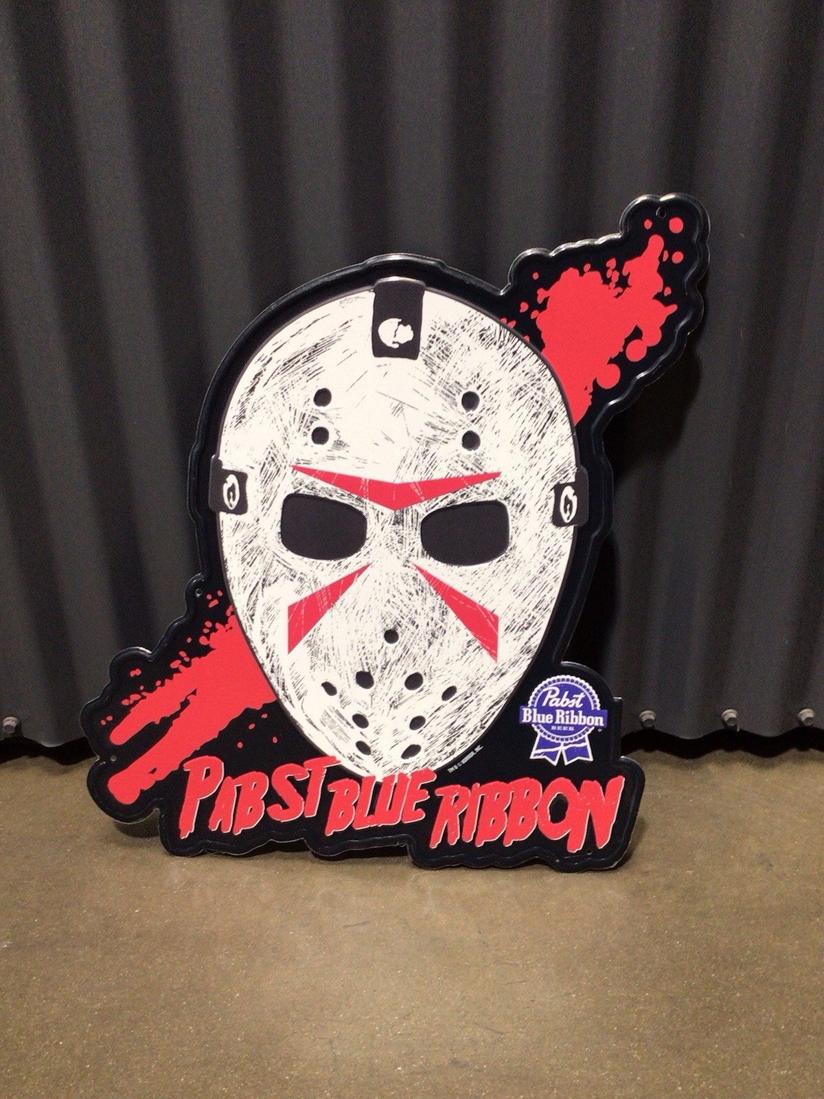 Jason Universe Pabst Blue Ribbon Tin Sign Jason Universe Pabst Blue Ribbon Tin Sign