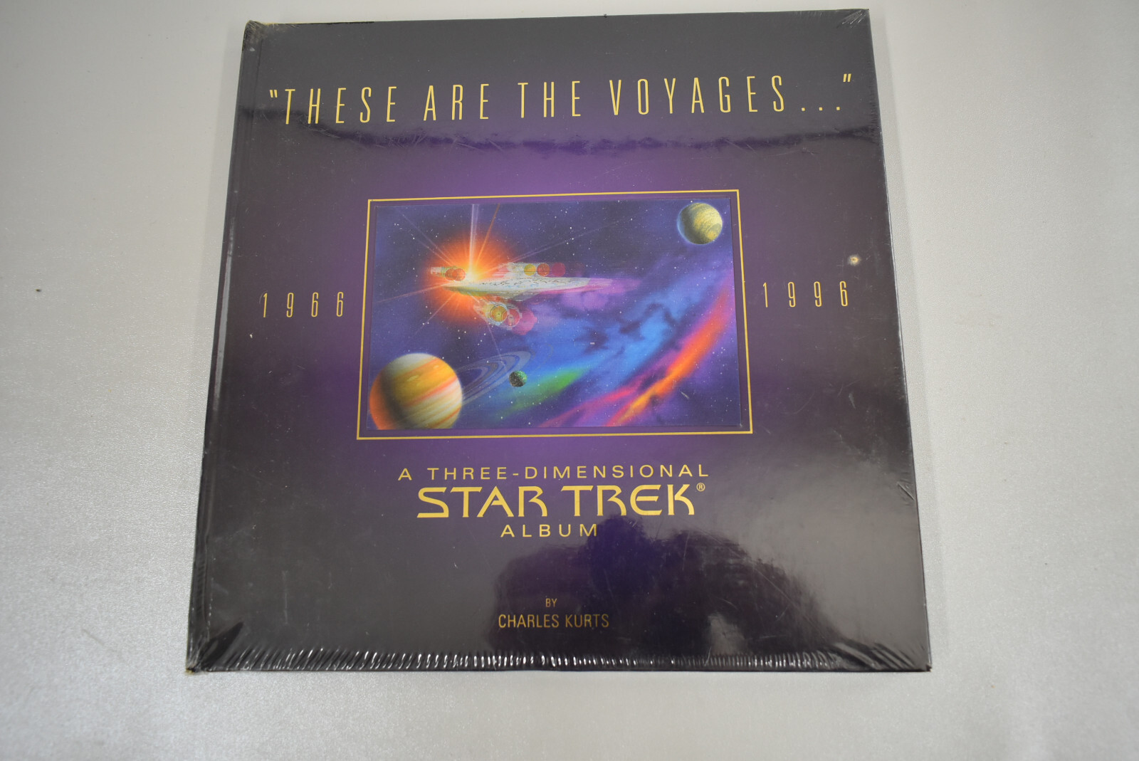 A Three Dimensional Star Trek Album sealed in original plastic