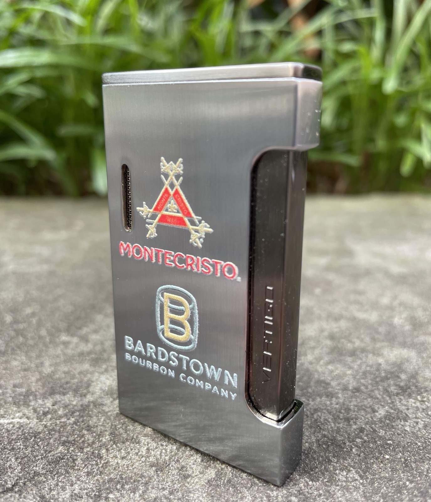 Montecristo Cigars Bardstown Bourbon Company Engraved Lighter, Limited Edition