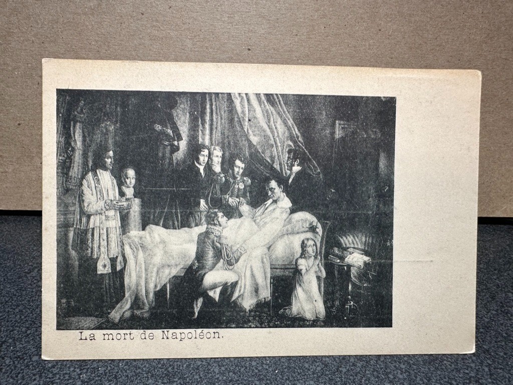 The death of Napoleon - La mort de Napoléon Postcard