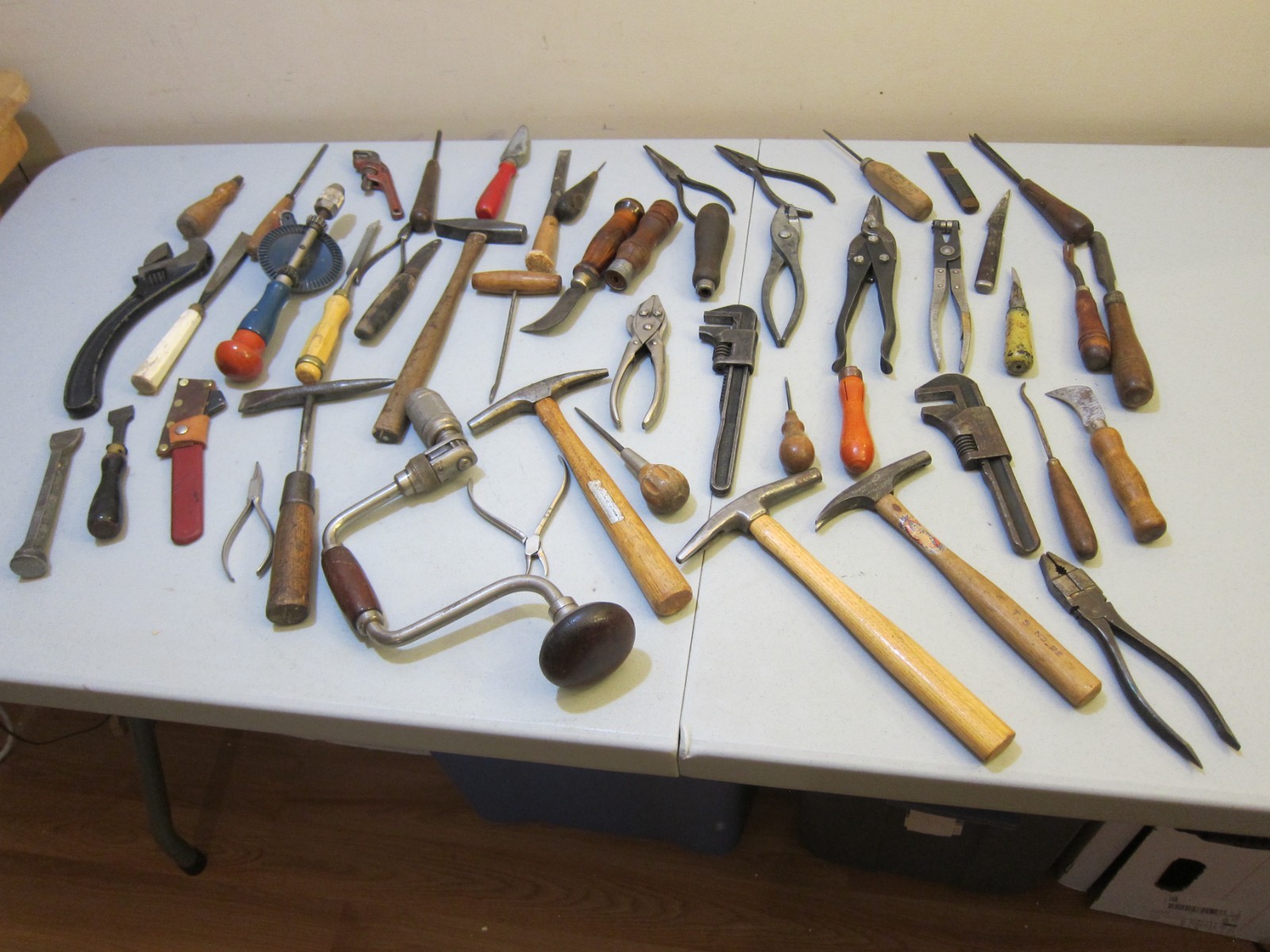 Large Lot Of Vintage Antique Assorted Tools