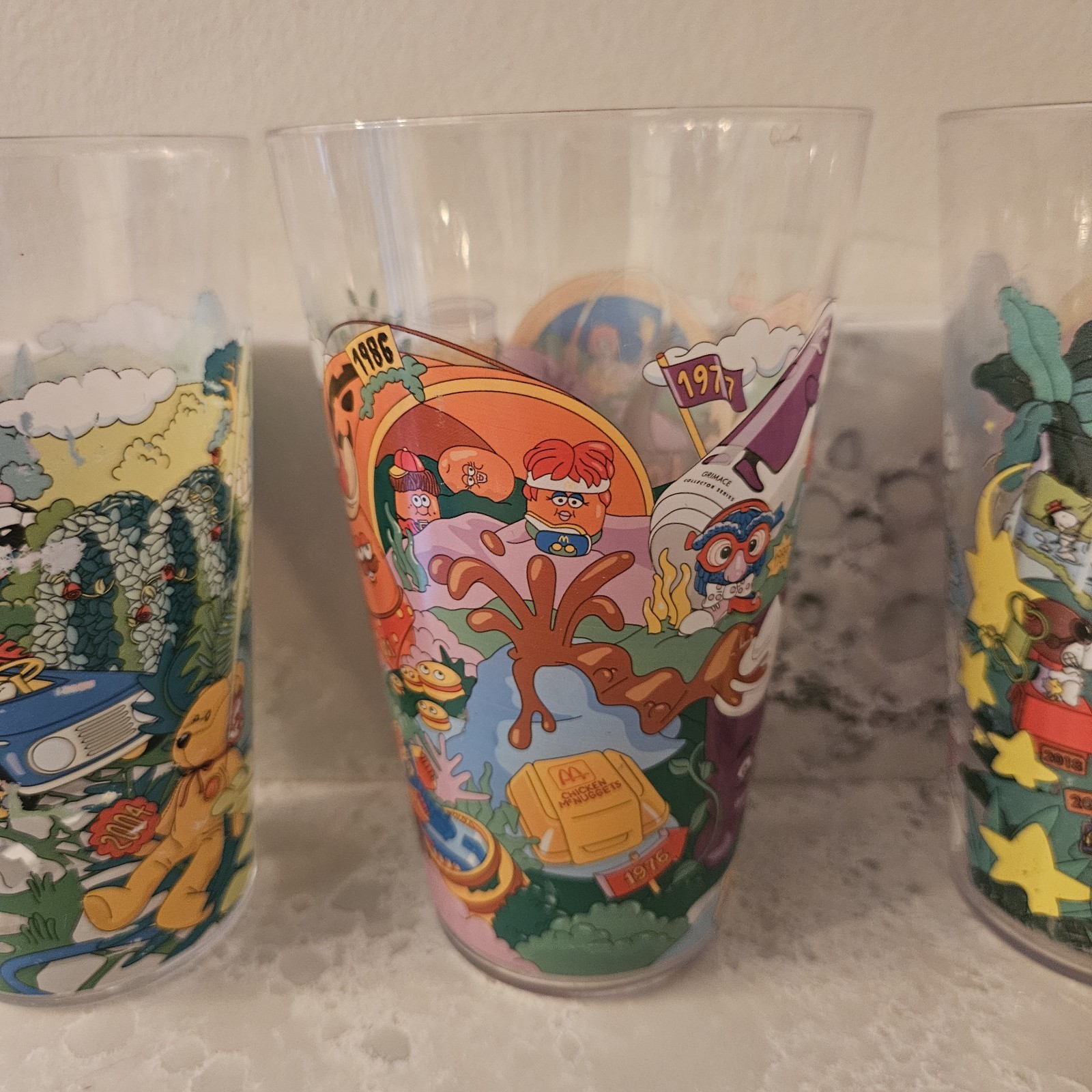 McDonald\'s 2024 Collector\'s Cups set of 4 McDonald\'s 2024 Collector\'s Cups set of 4