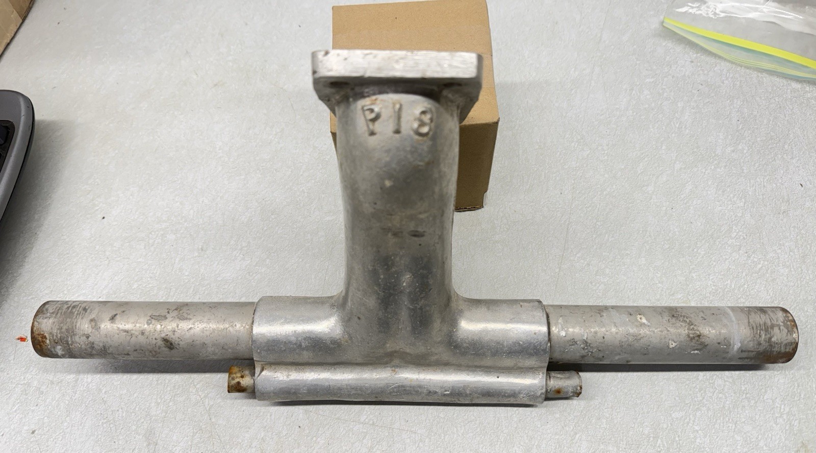 Vintage Old School VW PIS Engine Carburetor Manifold Holly Bug Spray ? Weber Bug