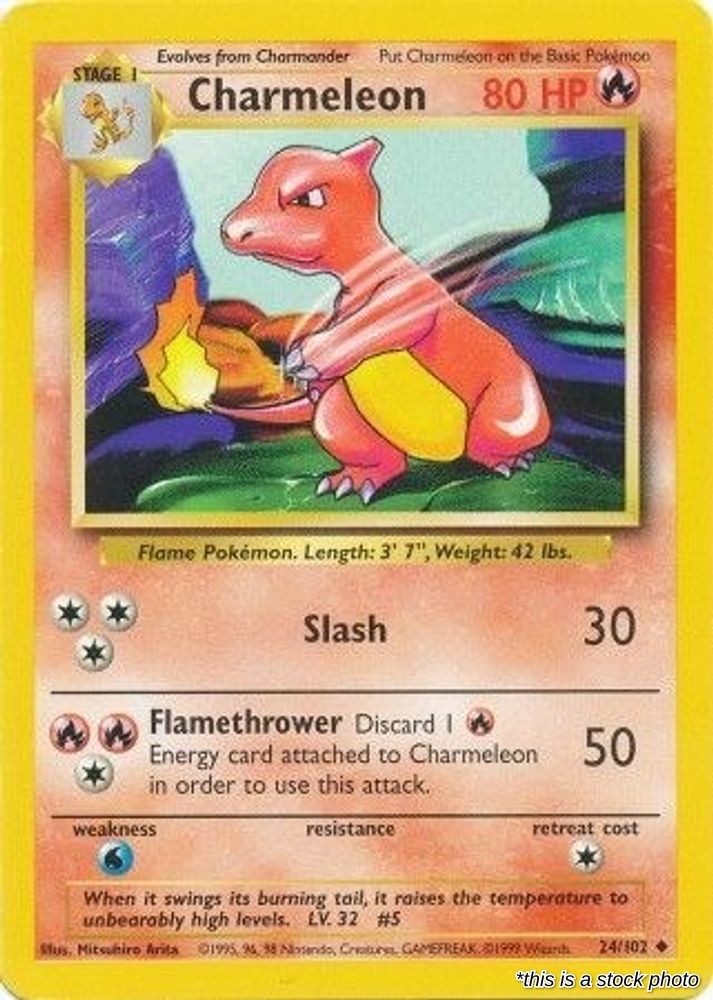 Charmeleon : BS - 024/102 Lightly Played