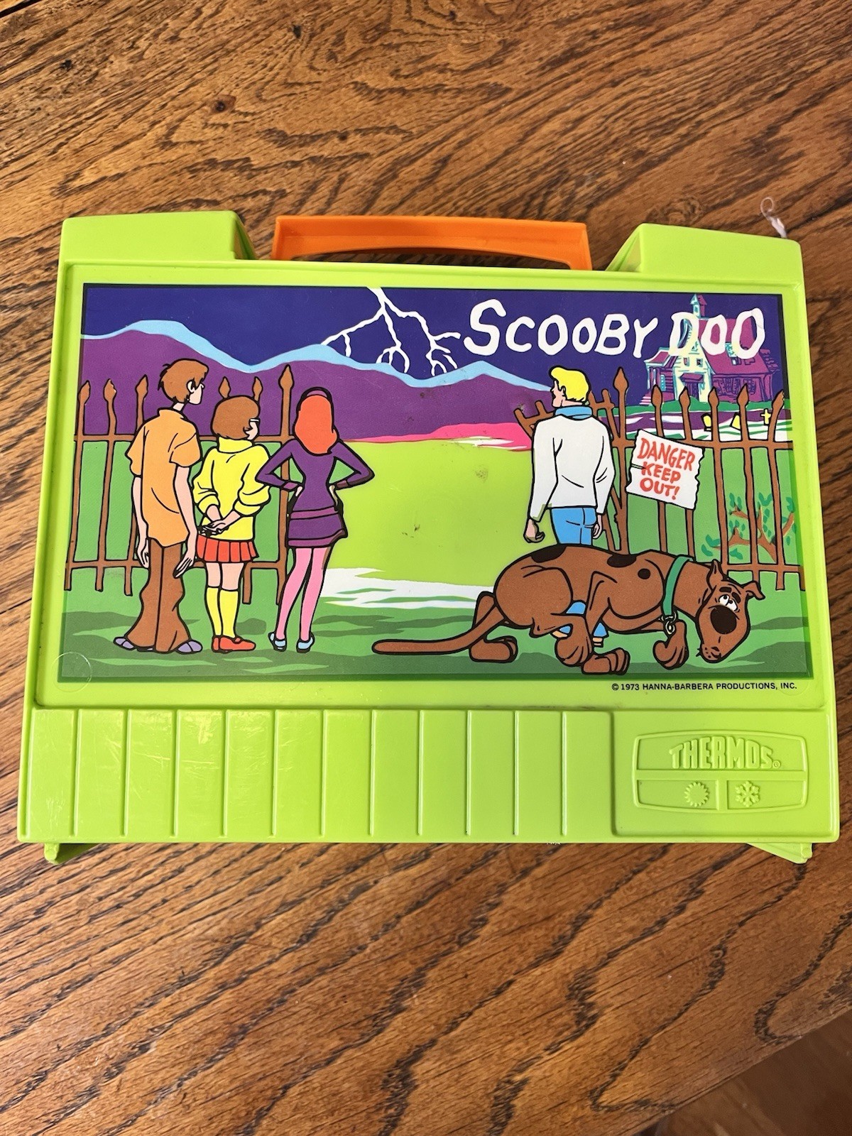 1973 Scooby-Doo Plastic Lunchbox No Thermos Rare Hanna-Barbera Productions 1973 Scooby-Doo Plastic Lunchbox No Thermos Rare Hanna-Barbera Productions
