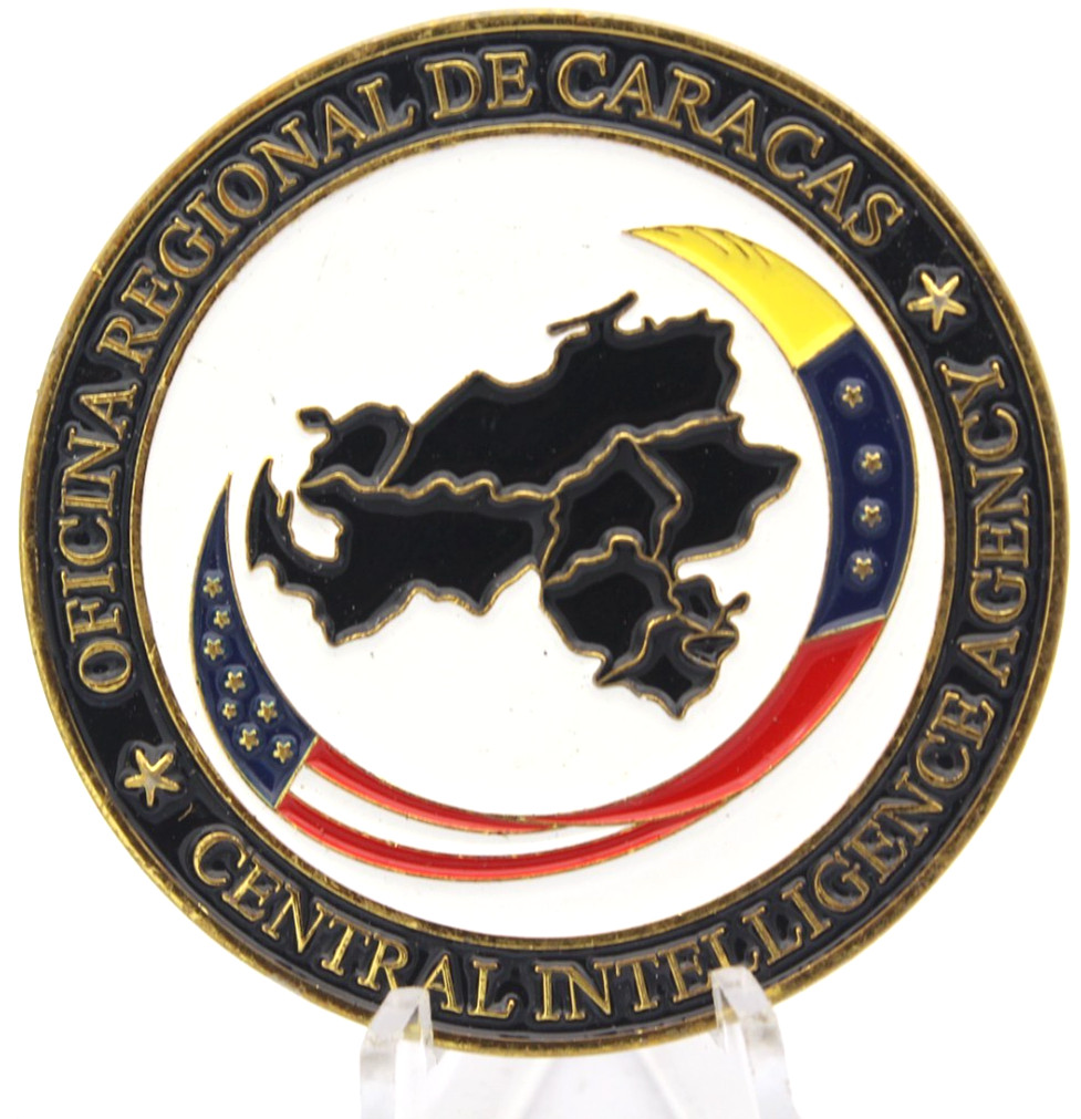CIA Caracas Venezuela Central Intelligence Agency Challenge Coin 2.0