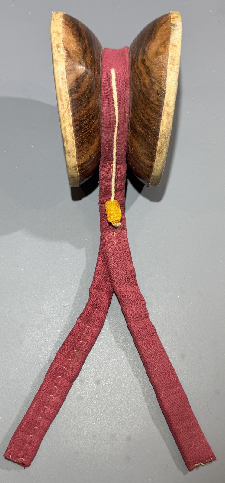 Genuine Hand Made Buddhist Ritual Spiritual Tibetan Chod Drum – Damaru, Nepal