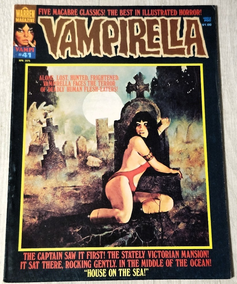 VAMPIRELLA #41 - 1975 Warren Horror Magazine VAMPIRELLA #41 - 1975 Warren Horror Magazine