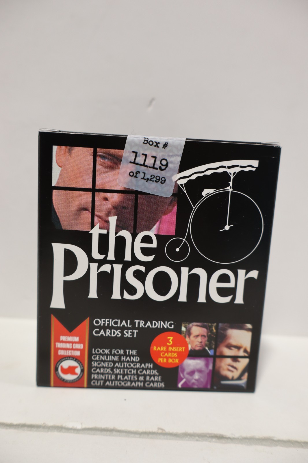 2018 UNSTOPPABLE CARDS The Prisoner Official Trading Card Set /1299