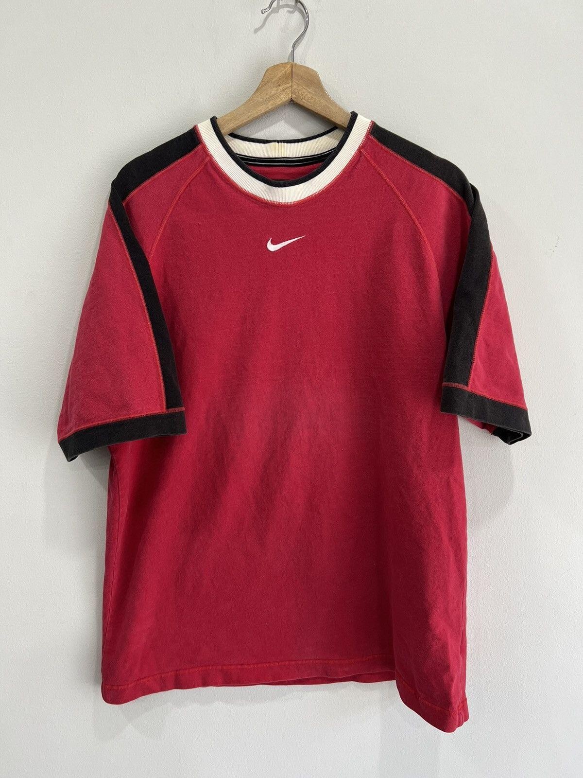 Vintage Nike Center Swoosh Shirt check tee